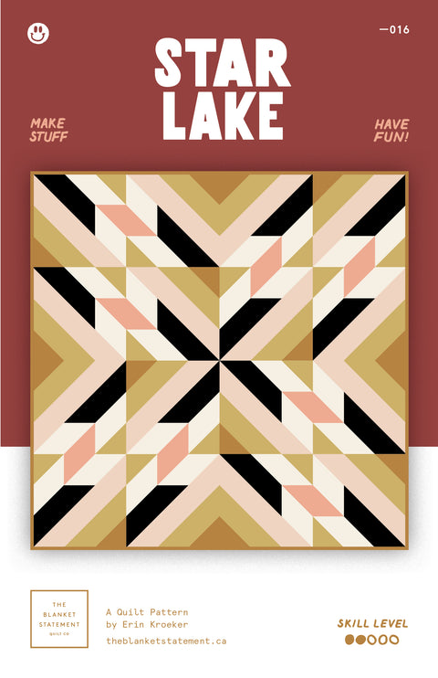Star Lake Quilt Pattern - The Blanket Statement