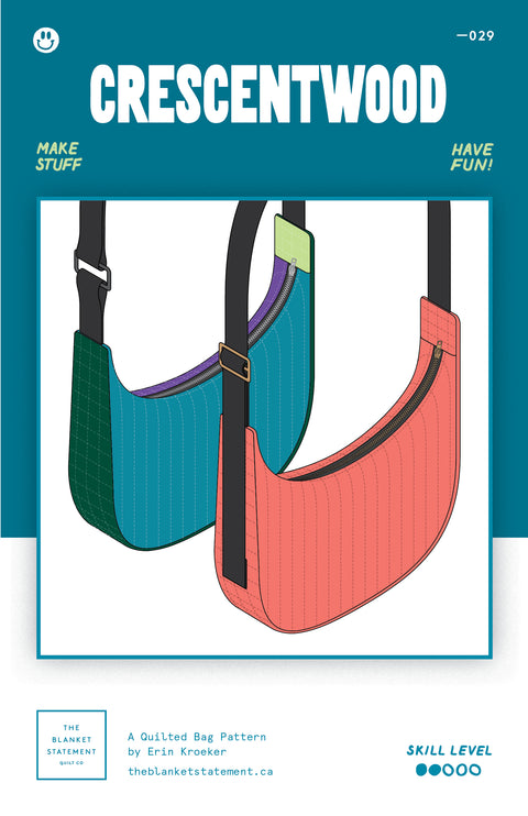 Crescentwood Quilted Bag Pattern - The Blanket Statement