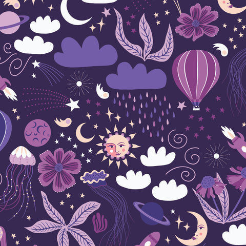 Cloud9 Fabrics, Wildest Dreams, Sea and Space