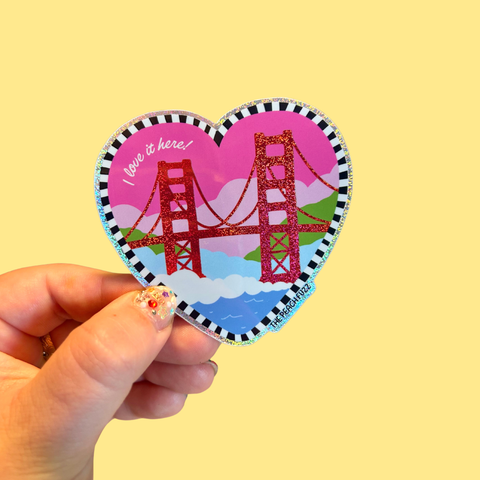 Heart SF Sticker