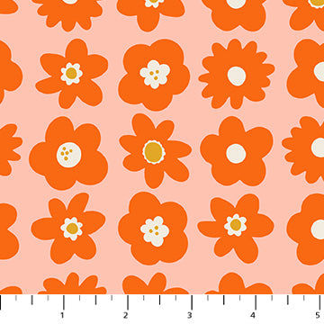 Figo, Sarah Hearts, Joyful June, Blooms, Orange