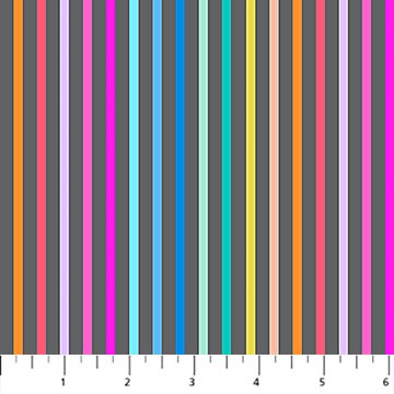 Figo, Ghazal Razavi, Dewfall, Solid Stripe, Gray Multi