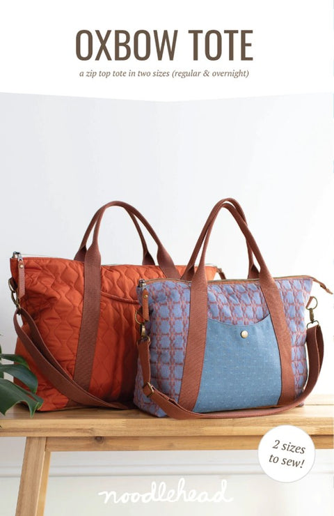 Oxbow Tote Pattern - Noodlehead