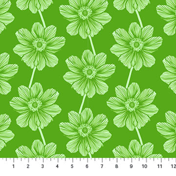 Anna Maria Textiles, Anna Maria Perry, Indelible, Anemone, Grass