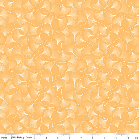 Riley Blake Designs, Secret Garden, Ginkgos, Daisy