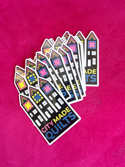 City Made Quilts Sticker