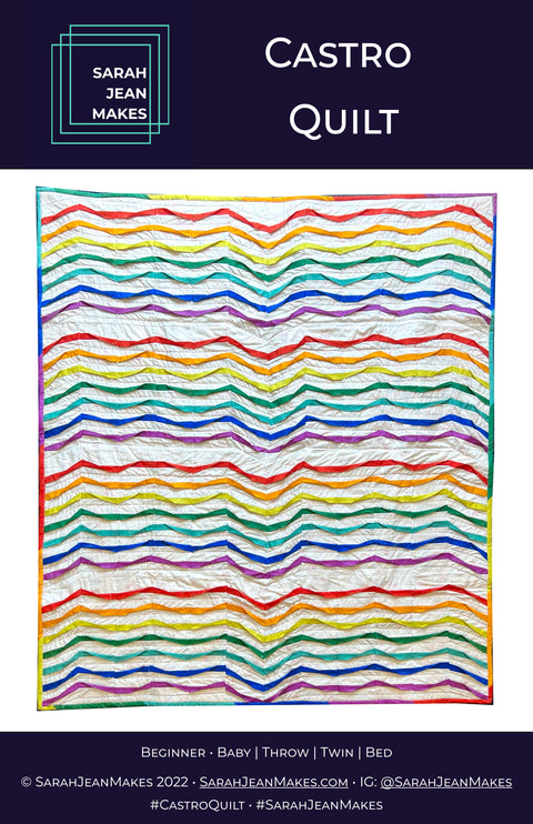 Castro Quilt Pattern - Sarah Jean Makes