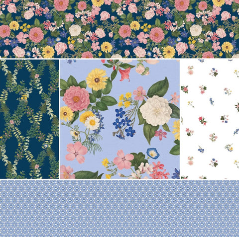 Riley Blake Designs, Everbloom Half Yard Bundle