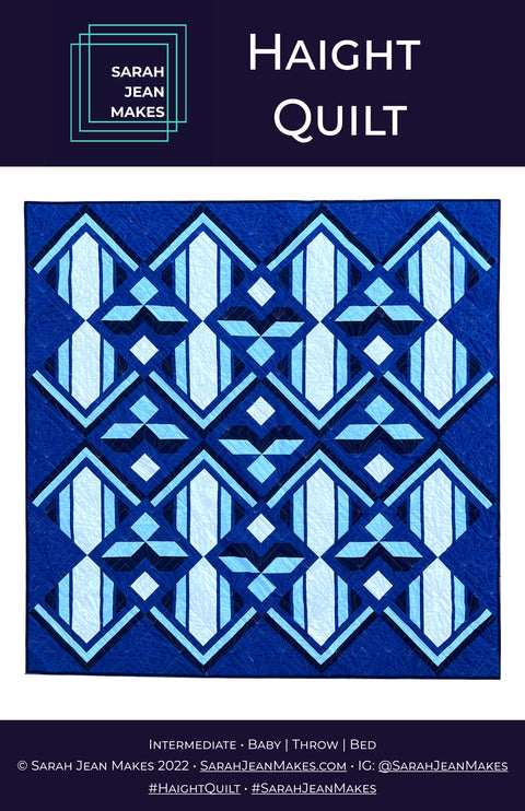 Haight Quilt Pattern - Sarah Jean Makes