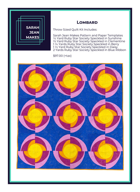 Sarah Jean Makes Lombard Quilt Kit