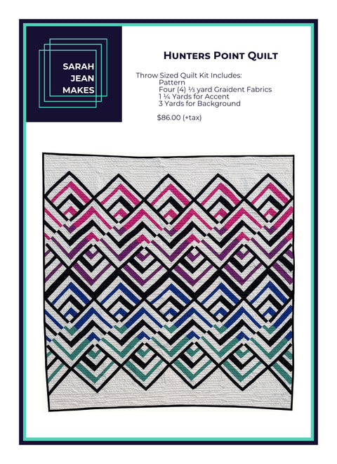Sarah Jean Makes Hunters Point Quilt Kit