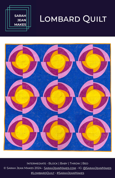 Lombard Quilt Pattern - Sarah Jean Makes