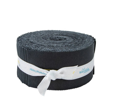 Riley Blake Designs, Confetti Cotton, Blackboard 2.5" Strips