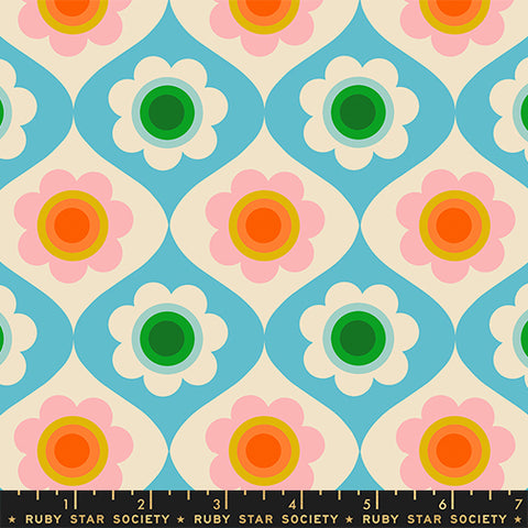 Ruby Star Society Trinketry, Trinketry Floral, Turquoise