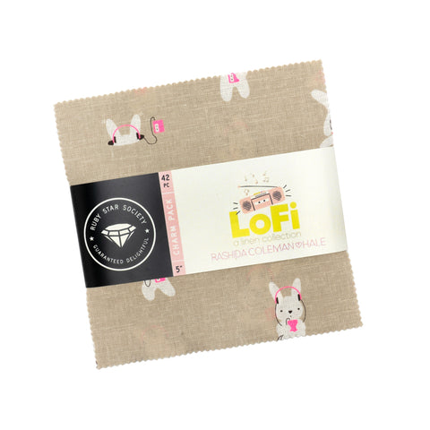 Ruby Star Society Lofi Linens Charm Pack