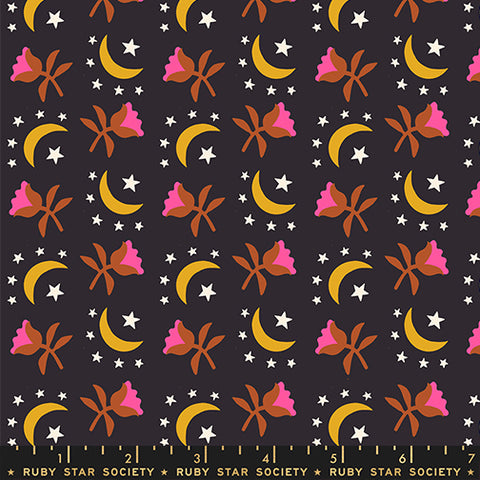 Ruby Star Society Catnap, Moonflower, Black