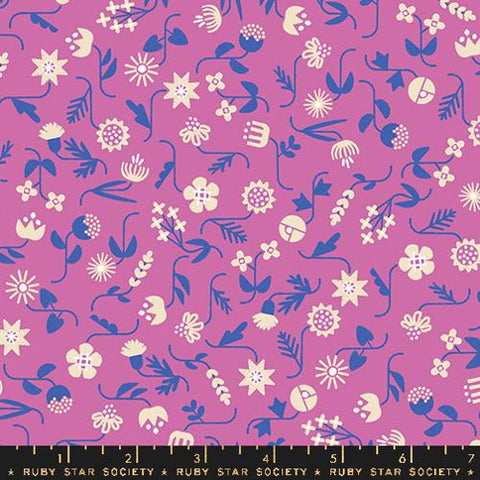 Ruby Star Society Salutations, Flowery, Heliotrope