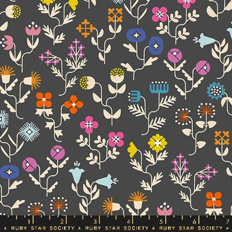 Ruby Star Society Salutations, Forget Me Not, Soft Black