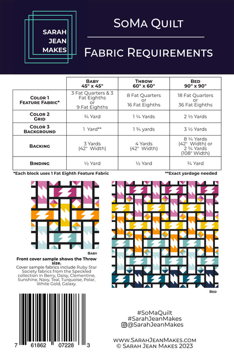 SoMa Quilt - Sarah Jean Makes