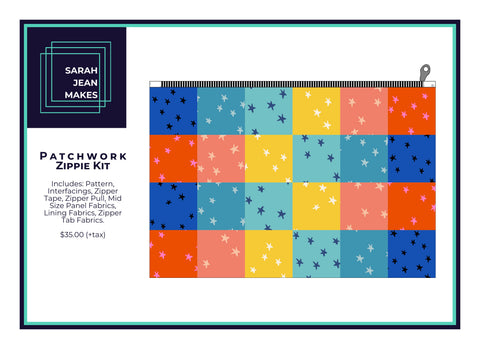 Sarah Jean Makes Patchwork Zippie Kit