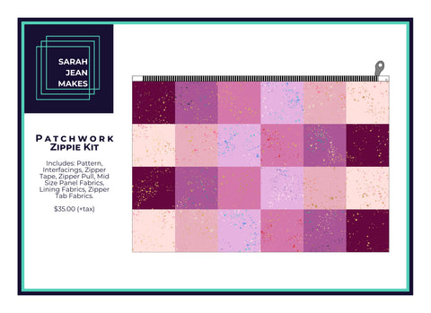 Sarah Jean Makes Patchwork Zippie Kit