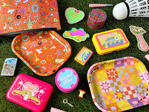 Large Patchwork Quilt Tray: Perfect